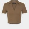 Even&Odd Damen Poloshirt - Brown -Even&Odd Verkäufe 6b6d741fd76049e9a141e7b26a9c0bb2