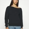 Even&Odd Damen LOOSE OFF SHOULDER SWEATSHIRT - Sweatshirt - Black -Even&Odd Verkäufe 6be1ac1083c14b6b9f7e6aefdf99ad4b