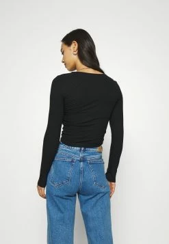 Even&Odd Damen Langarmshirt - Black -Even&Odd Verkäufe 6d601a1c911546c484034fb80a400477