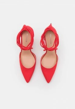 Even&Odd Damen Schnürpumps - Red -Even&Odd Verkäufe 6d7cb99cdaac45f9a7a46e80752e29c4