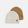 Even&Odd Damen 2 PACK - Mütze - Off-white/camel