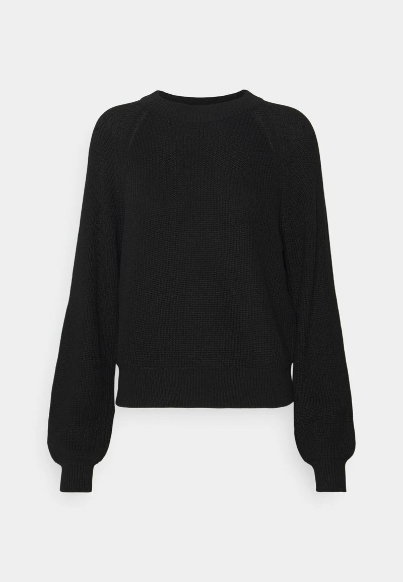 Even&Odd Damen VOLUME SLEEVE JUMPER - Strickpullover - Black 6 Even&Odd Damen VOLUME SLEEVE JUMPER - Strickpullover - Black – Bild 4