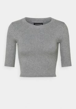 Even&Odd Damen 2 PACK - T-Shirt Basic - Mottled Grey/sand -Even&Odd Verkäufe 701a90f3c9a64287b9b0d8f0ed854683