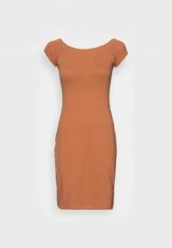 Even&Odd Jerseykleid - Brown | Damen -Even&Odd Verkäufe 70b03af076da496190b30e159faf72ad