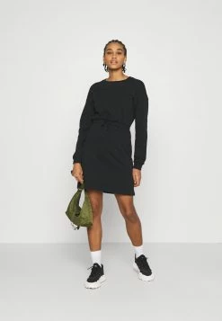 Even&Odd Damen Sweat Mini Drawstring Waist Dress - Freizeitkleid - Black 10 Even&Odd Damen Sweat Mini Drawstring Waist Dress - Freizeitkleid - Black -Even&Odd Verkäufe 710331319acf4484aaa7d9a38ca4e5fb