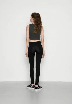 Even&Odd Damen 2 PACK - Leggings Animal Print - Pants - Leggings - Hosen - Black/brown -Even&Odd Verkäufe 719261c6821542f9b27b158342a67b1b