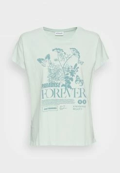 Even&Odd T-Shirt Print - Light Green | Damen -Even&Odd Verkäufe 728171f3f9cb41aeaf37ea7fb416482b