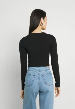 Even&Odd 2 PACK - Langarmshirt - Black/purple | Damen -Even&Odd Verkäufe 74b4d4643ceb4a27963e1a03992e6a6c