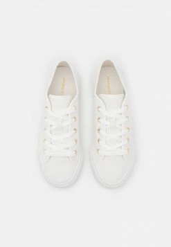 Even&Odd Damen Sneaker Low - White/gold -Even&Odd Verkäufe 74d2cd94f94b438fa0e1b6adb592c497
