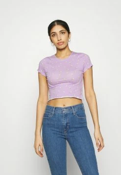 Even&Odd Damen T-Shirt Print - Lilac