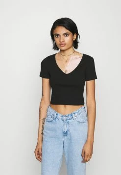 Even&Odd Damen 3 PACK - T-Shirt Basic - Black -Even&Odd Verkäufe 76930f8dc0e84077b69fa866ab160cae