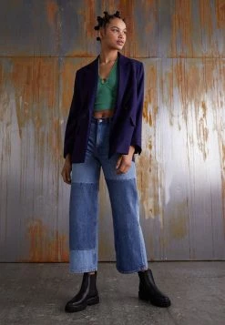 Even&Odd Damen Plateaustiefelette - Black