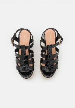 Even&Odd Damen Plateausandalette - Black -Even&Odd Verkäufe 77477a899305421f87c0929d657309a9