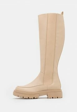 Even&Odd Damen Plateaustiefel - Beige