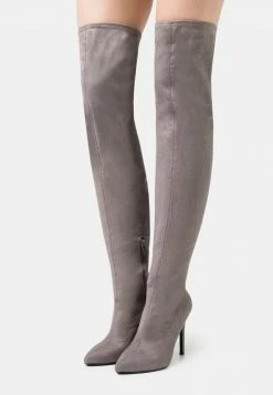 Even&Odd Damen High Heel Stiefel - Grey