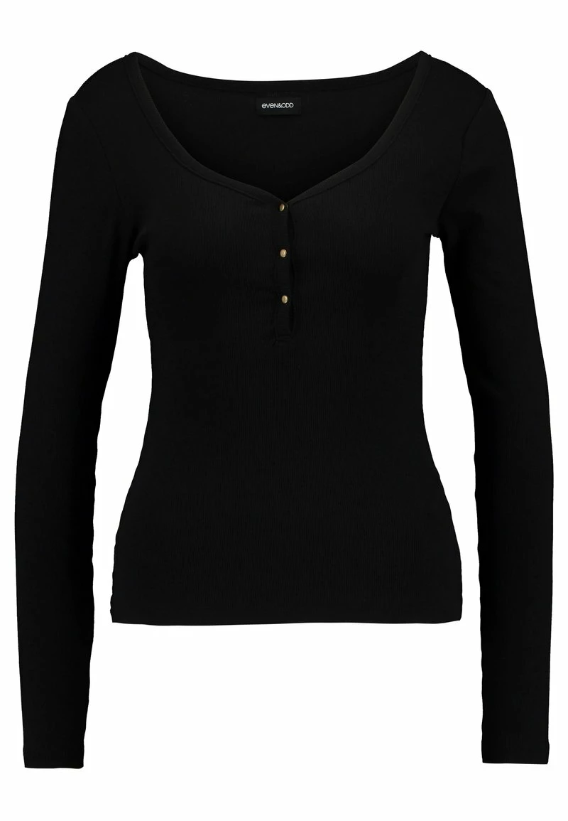 Even&Odd Damen Langarmshirt - Black 6 Even&Odd Damen Langarmshirt - Black – Bild 4