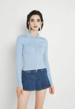 Even&Odd Damen Strickjacke - Light Blue