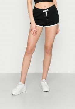 Even&Odd Damen 2 PACK - Shorts - Black/white -Even&Odd Verkäufe 79f3174e193d4dc3ab852f119137488e