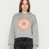 Even&Odd Sweatshirt - Mottled Light Grey | Damen -Even&Odd Verkäufe 7b627da212634c91abb2978b4cb5d3bc