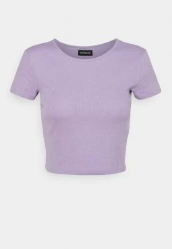 Even&Odd T-Shirt Basic - Mottled Lilac | Damen -Even&Odd Verkäufe 7d9a86cc29884cf1879427272807a86e