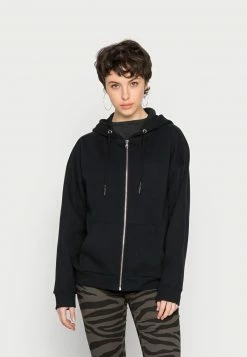 Even&Odd Damen Sweatjacke - Black