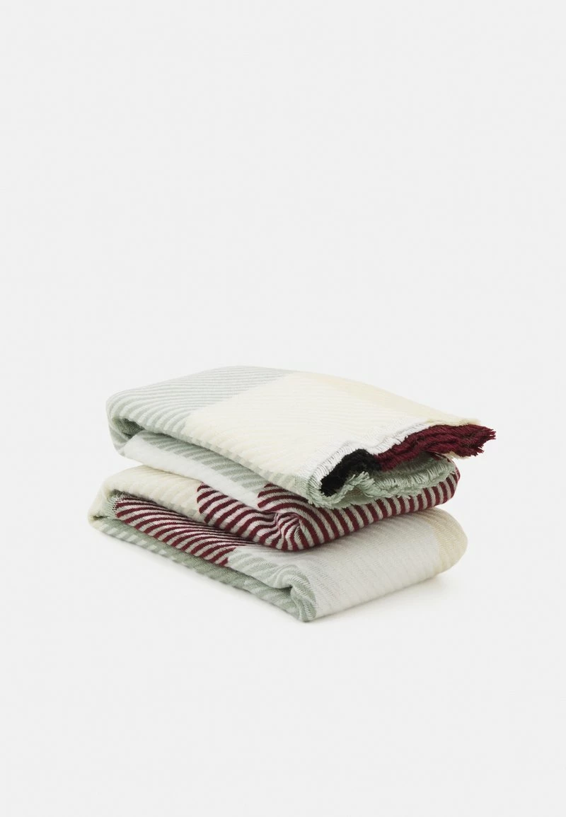 Even&Odd Damen Schal - Bordeaux/mint 4 Even&Odd Damen Schal - Bordeaux/mint – Bild 2