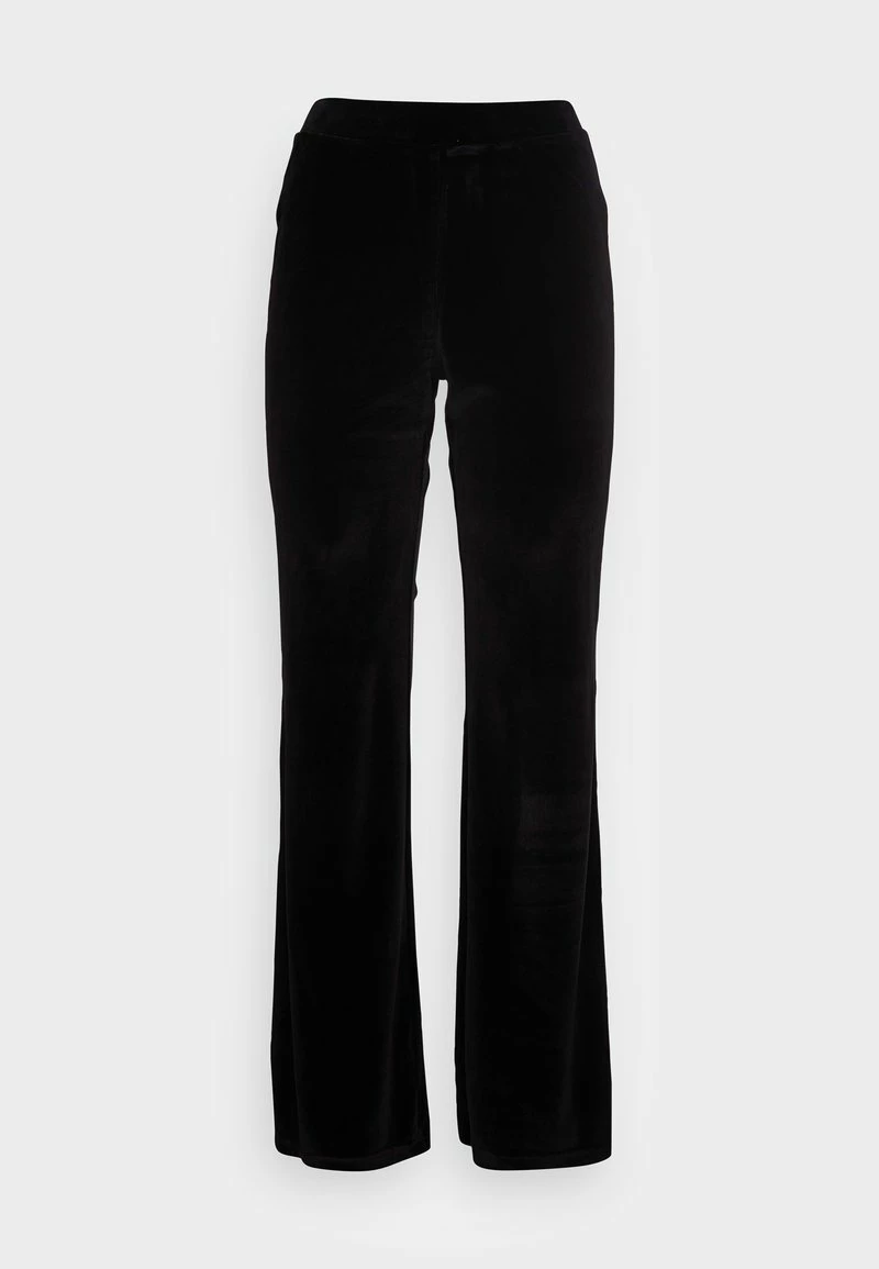 Even&Odd Damen Velvet Flared Leg Trousers - Stoffhose - Black 6 Even&Odd Damen Velvet Flared Leg Trousers - Stoffhose - Black – Bild 4