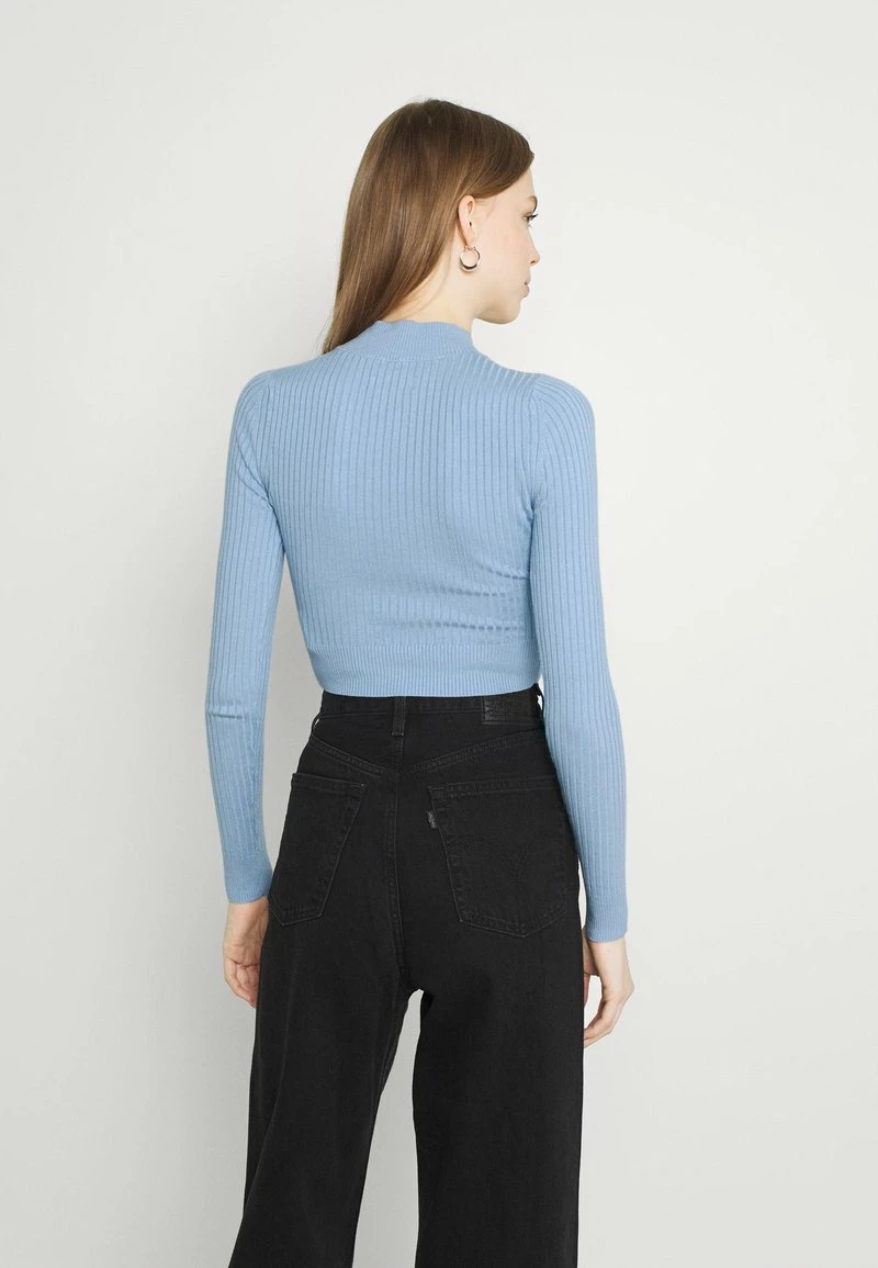 Even&Odd Damen 2 PACK - Strickpullover - Black/light Blue 5 Even&Odd Damen 2 PACK - Strickpullover - Black/light Blue – Bild 3