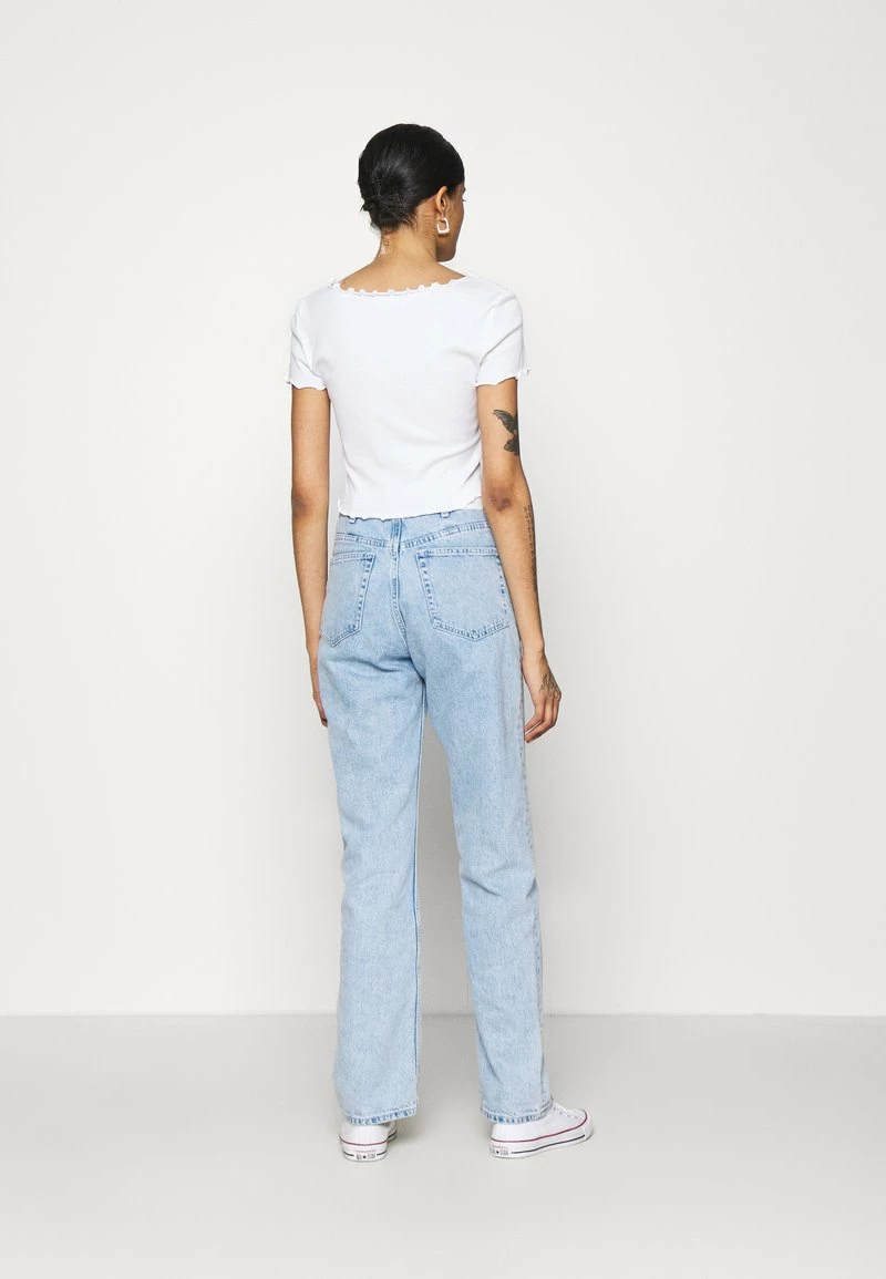 Even&Odd Damen T-Shirt Basic - White 5 Even&Odd Damen T-Shirt Basic - White – Bild 3