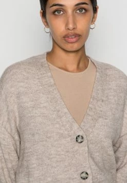 Even&Odd Damen BASIC BLEND BUTTON CROP - Strickjacke - Taupe 11 Even&Odd Damen BASIC BLEND BUTTON CROP - Strickjacke - Taupe -Even&Odd Verkäufe 7fb0056cf7c74fad967b4cdcc56d8ede