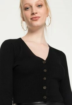 Even&Odd Damen Strickjacke - 8black -Even&Odd Verkäufe 8193120a89cf48b98f1832e3f30bac58