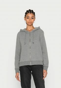 Even&Odd Sweatjacke - Mottled Grey | Damen