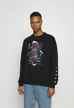 Even&Odd UNISEX - OVERSIZED SWEATSHIRT - Sweatshirt - Black