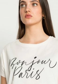 Even&Odd Damen T-Shirt Print - White -Even&Odd Verkäufe 83adba5b2fc54b1792c399898d7ba262
