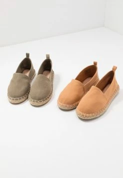 Even&Odd 2 PACK - Espadrille - Cognac/khaki | Damen -Even&Odd Verkäufe 83bc0ed1fc8342ceafeb48b15a0c566c