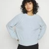 Even&Odd Damen VOLUME SLEEVE JUMPER - Strickpullover - Light Blue -Even&Odd Verkäufe 8476212a95c64fa8bc58536560ee9a4e