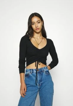 Even&Odd Damen Langarmshirt - Black