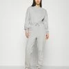 Even&Odd Damen SWEAT - Oversized Comfy - Jumpsuit - Light Grey -Even&Odd Verkäufe 85ad5ef94f754a818a52011f475f6fef