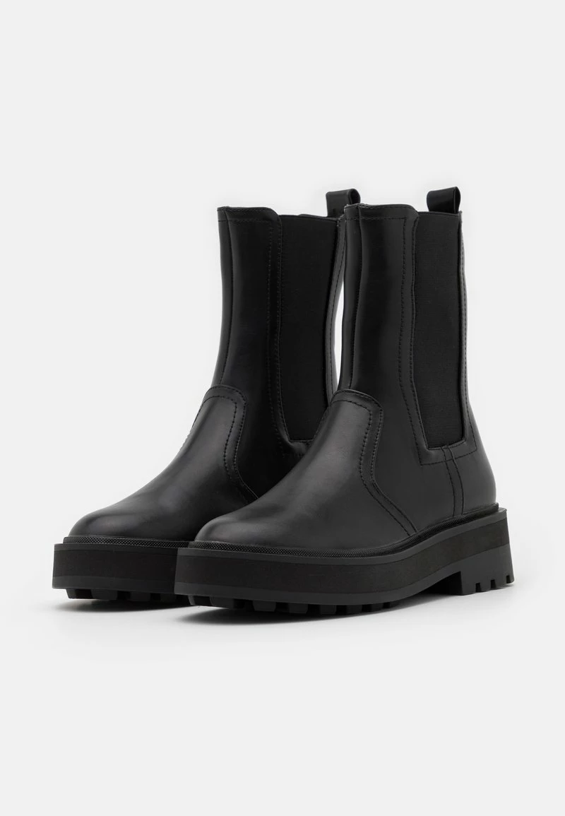 Even&Odd Damen Plateaustiefelette - Black 5 Even&Odd Damen Plateaustiefelette - Black – Bild 3