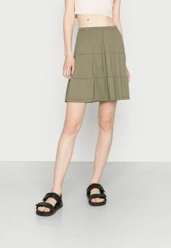 Even&Odd Damen Minirock - Khaki