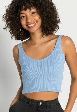 Even&Odd Top - Light Blue | Damen -Even&Odd Verkäufe 86c30656e0184000b6d56624f11aa749