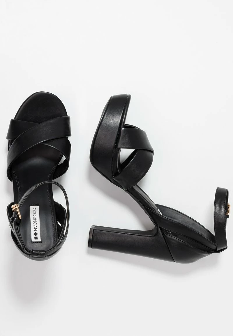 Even&Odd High Heel Sandalette - Black | Damen 8 Even&Odd High Heel Sandalette - Black | Damen – Bild 6