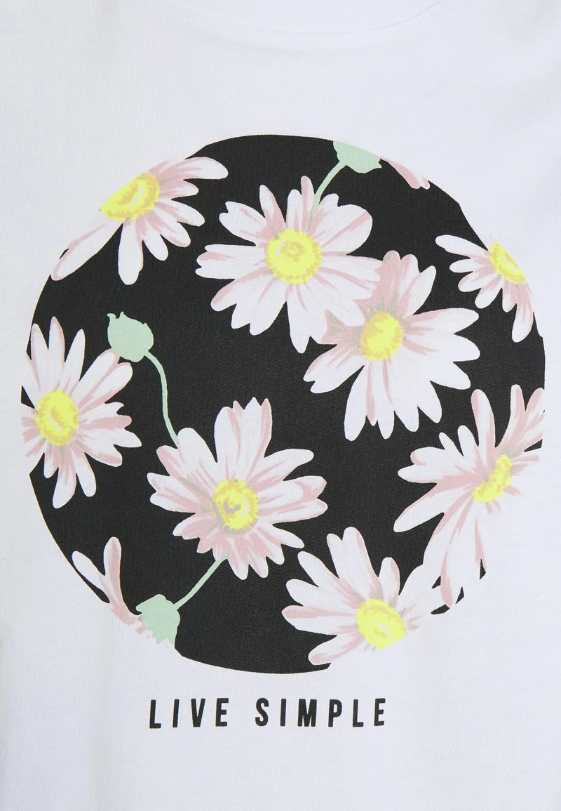 Even&Odd Damen T-Shirt Print - White 5 Even&Odd Damen T-Shirt Print - White – Bild 3