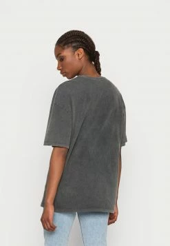 Even&Odd Damen LIZ ACID WASH FOCUS THE GOOD SUN TEE - T-Shirt Print - Black -Even&Odd Verkäufe 8aea697847144226b388b65f3e7e0726