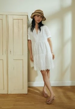 Even&Odd Damen Hut - Tan/green/brown