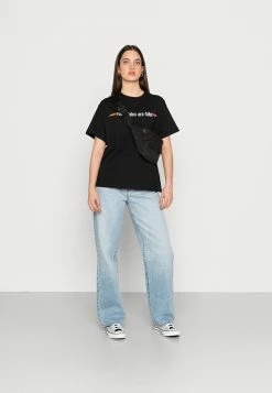 Even&Odd Damen T-Shirt Basic - Black -Even&Odd Verkäufe 8b79d9830e4743a2941a6cb38a30a8e7