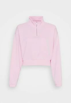 Even&Odd Damen CROPPED WITH HALF ZIP COLLAR - Sweatshirt - Light Pink -Even&Odd Verkäufe 8d7104f321024433a7b077d65d6ab211