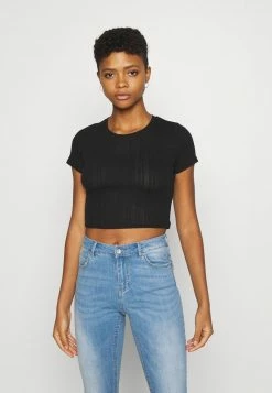 Even&Odd Damen 3 PACK - T-Shirt Basic - Black/mottled Green/white -Even&Odd Verkäufe 9034cd278d404d3aad205e159f894b57