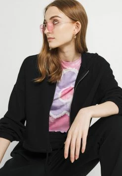 Even&Odd Damen SET - OVERSIZED SWEAT JACKET & JOGGER - Sweatjacke - Black -Even&Odd Verkäufe 90a433b41cd145748d4fcfa7994b32c4