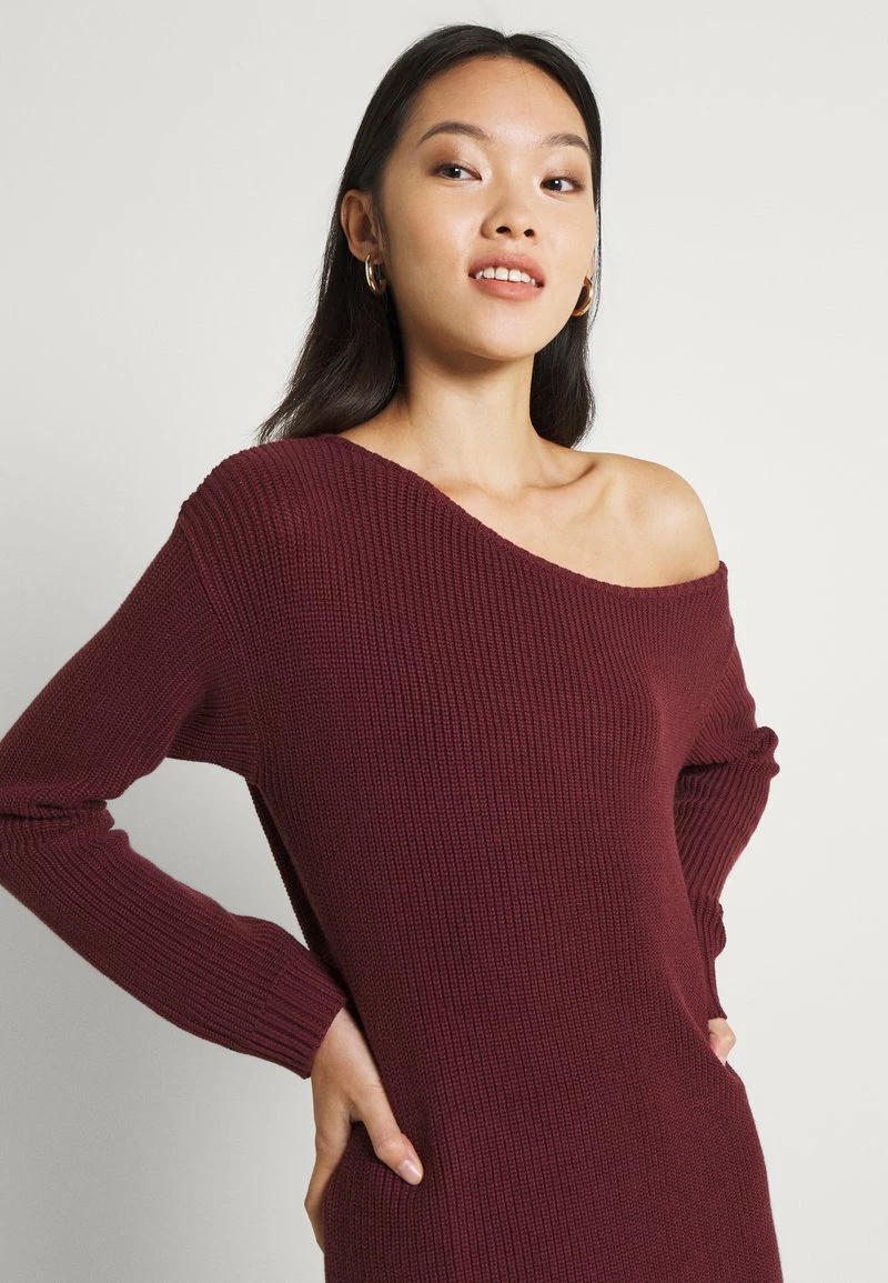 Even&Odd Damen Strickkleid - Bordeaux 6 Even&Odd Damen Strickkleid - Bordeaux – Bild 4